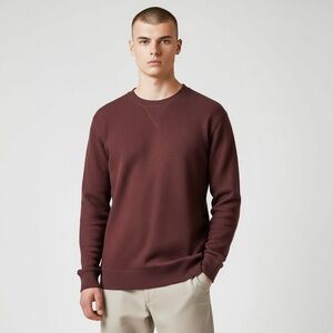 Banana Republic Brushed Waffle-knit T-Shirt in Sonoma White